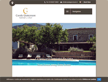 Tablet Screenshot of casale-giancesare.it